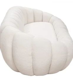 Sofa PUFETER 199 cm biała*Exclusivas New