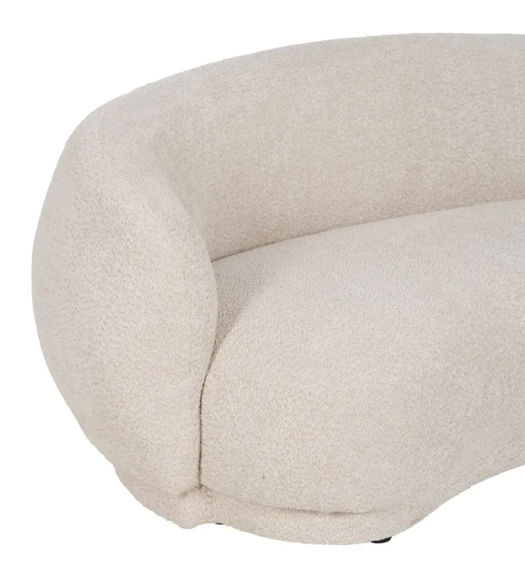 Sofa ROAN 134 cm odcienie piaskowe*Zona-Design Clearance