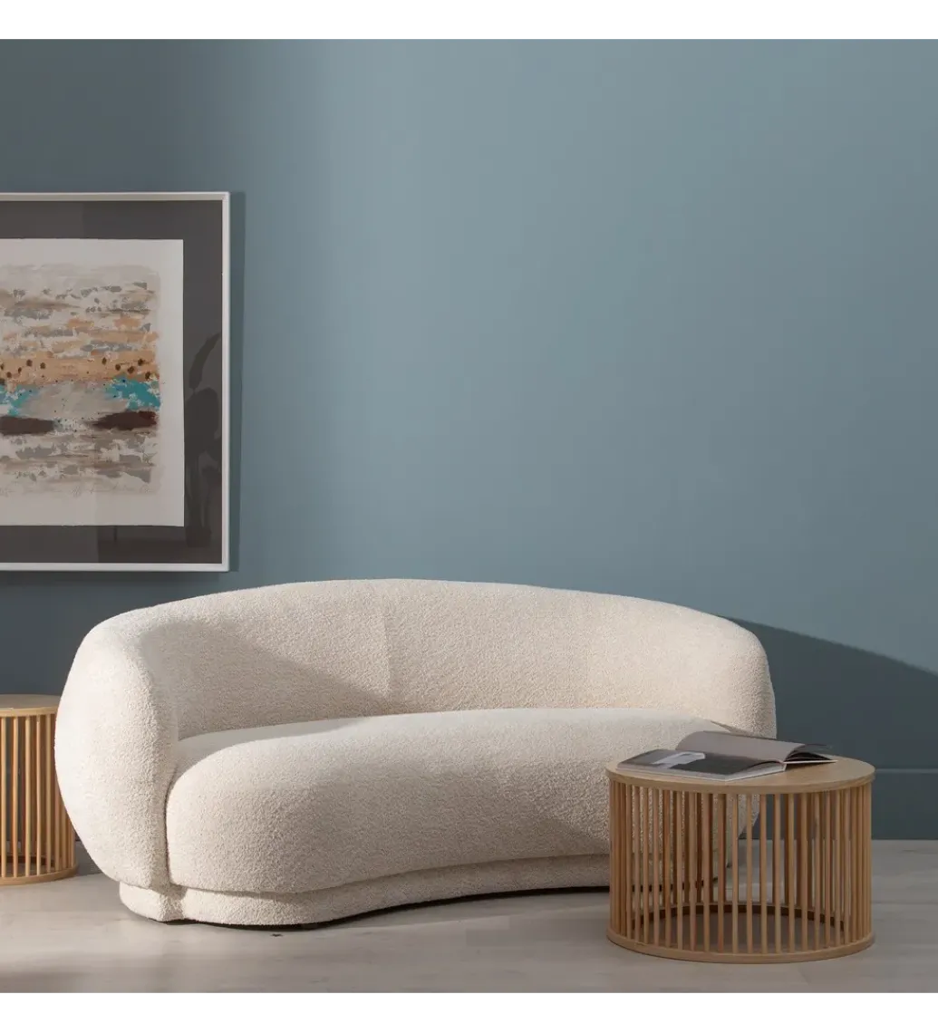 Sofa ROAN 134 cm odcienie piaskowe*Zona-Design Clearance