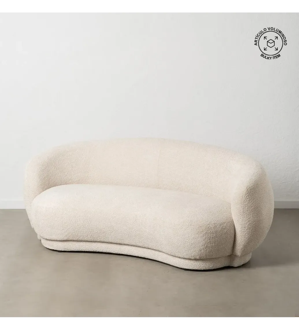 Sofa ROAN 134 cm odcienie piaskowe*Zona-Design Clearance