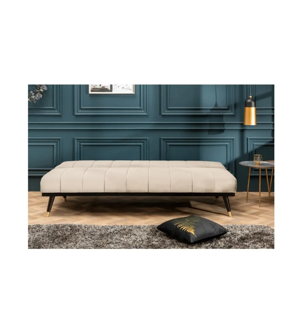 Sofa rozkładana Belissima 180 cm beżowa*Invicta Interior Sale