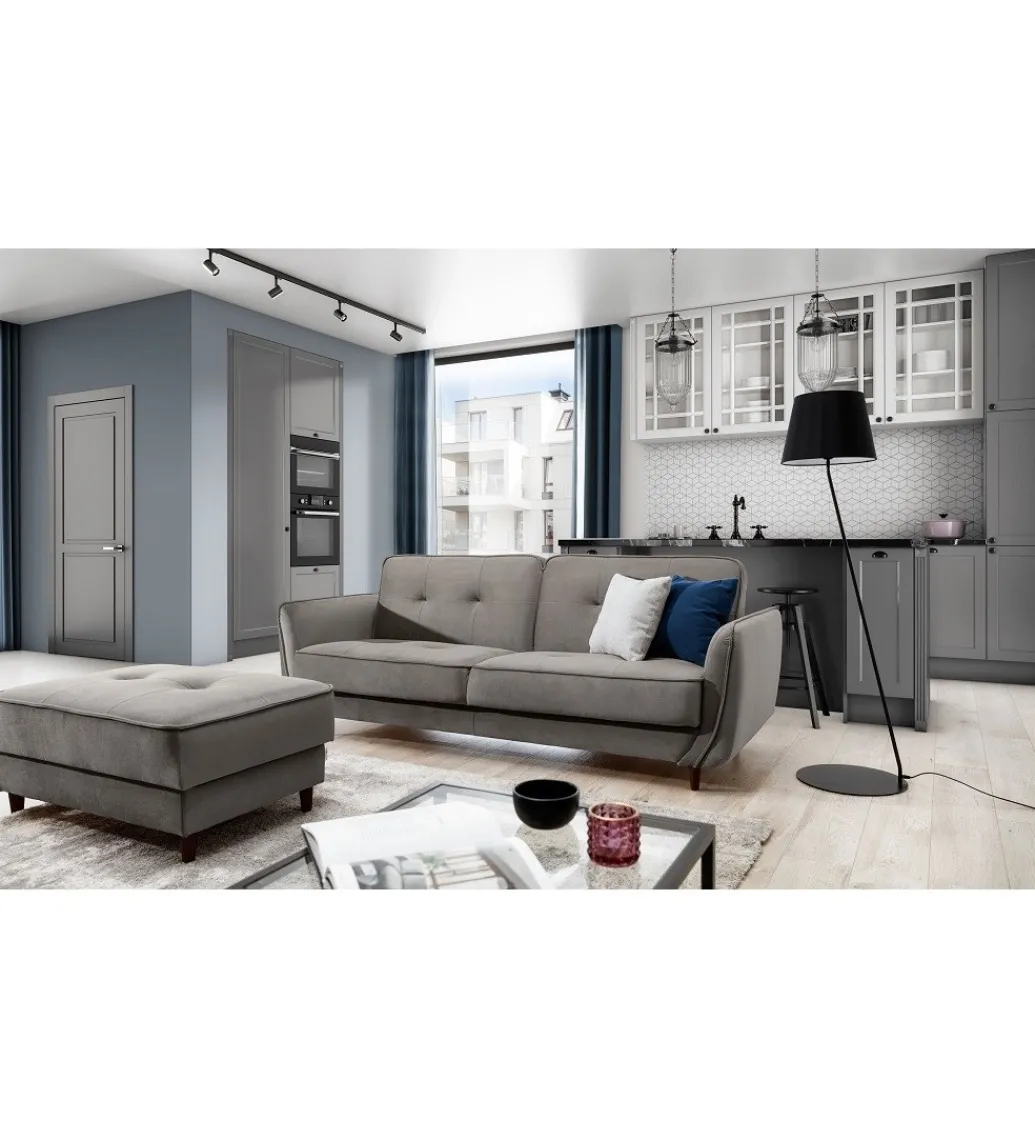 Sofa rozkładana BELLIS 220 cm z funkcją spania*ELTAP Clearance
