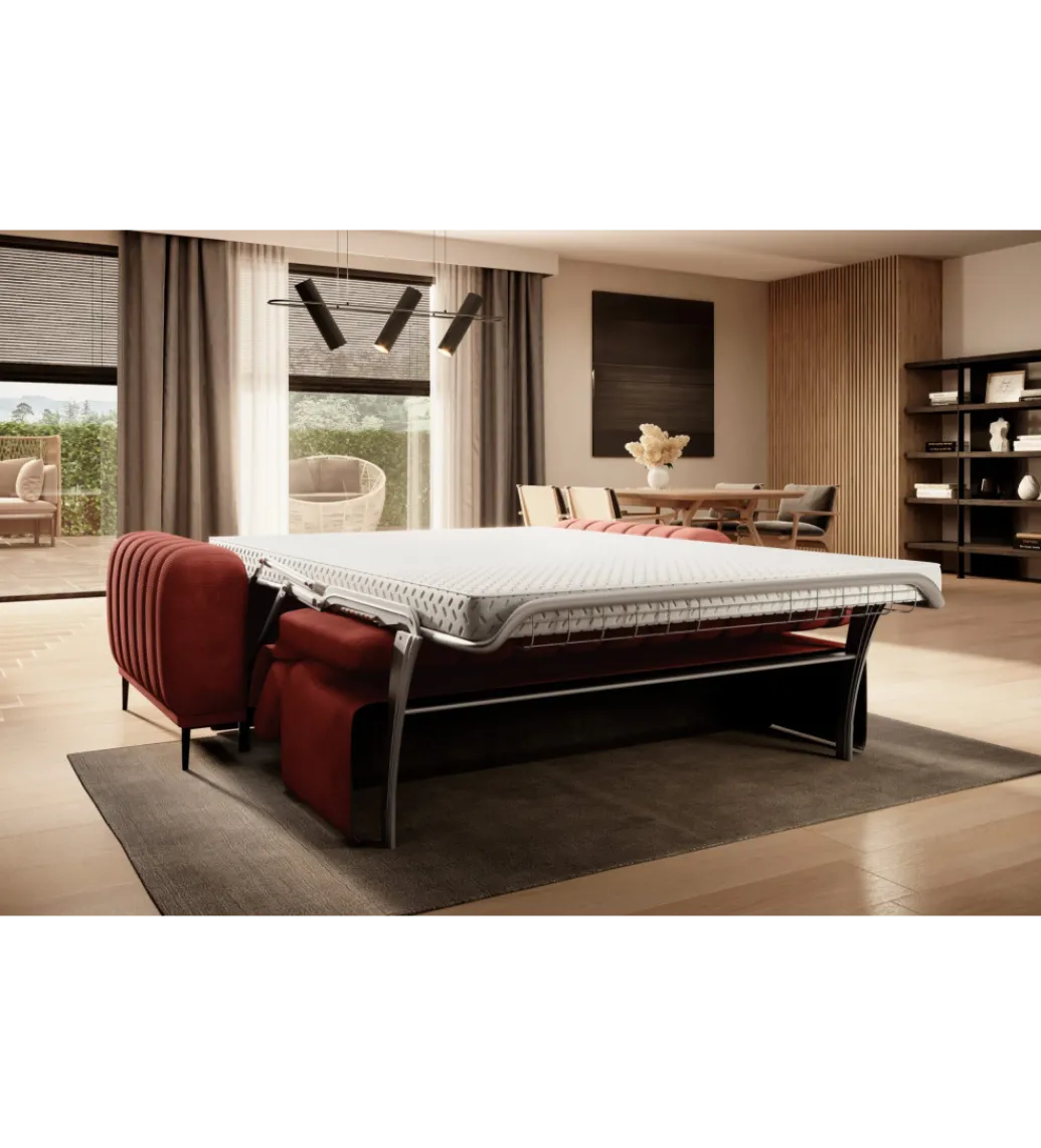 Sofa Rozkładana GEMINI Gandi A 187 Cm Z Funkcją Spania*Wersal New
