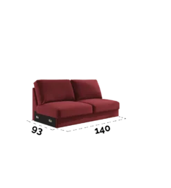 Sofa rozkładana MAKO Flavio MINI 182 cm z funkcją spania*Comforteo New