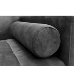 Sofa rozkładana MANILLA 196 cm ciemnoszara*Invicta Interior - przedsprzedaż New
