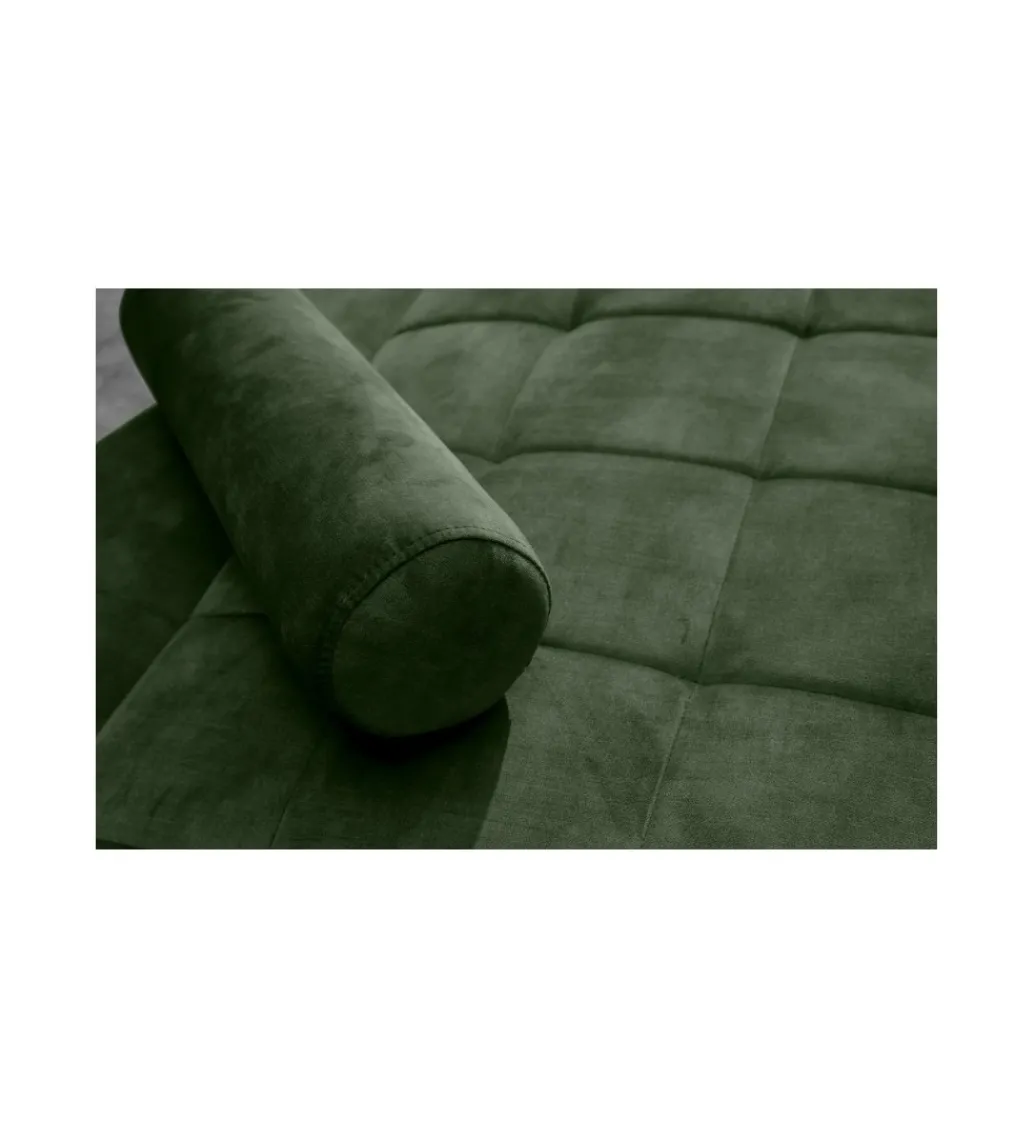 Sofa rozkładana MANILLA 196 cm ciemnozielona*Invicta Interior - przedsprzedaż New