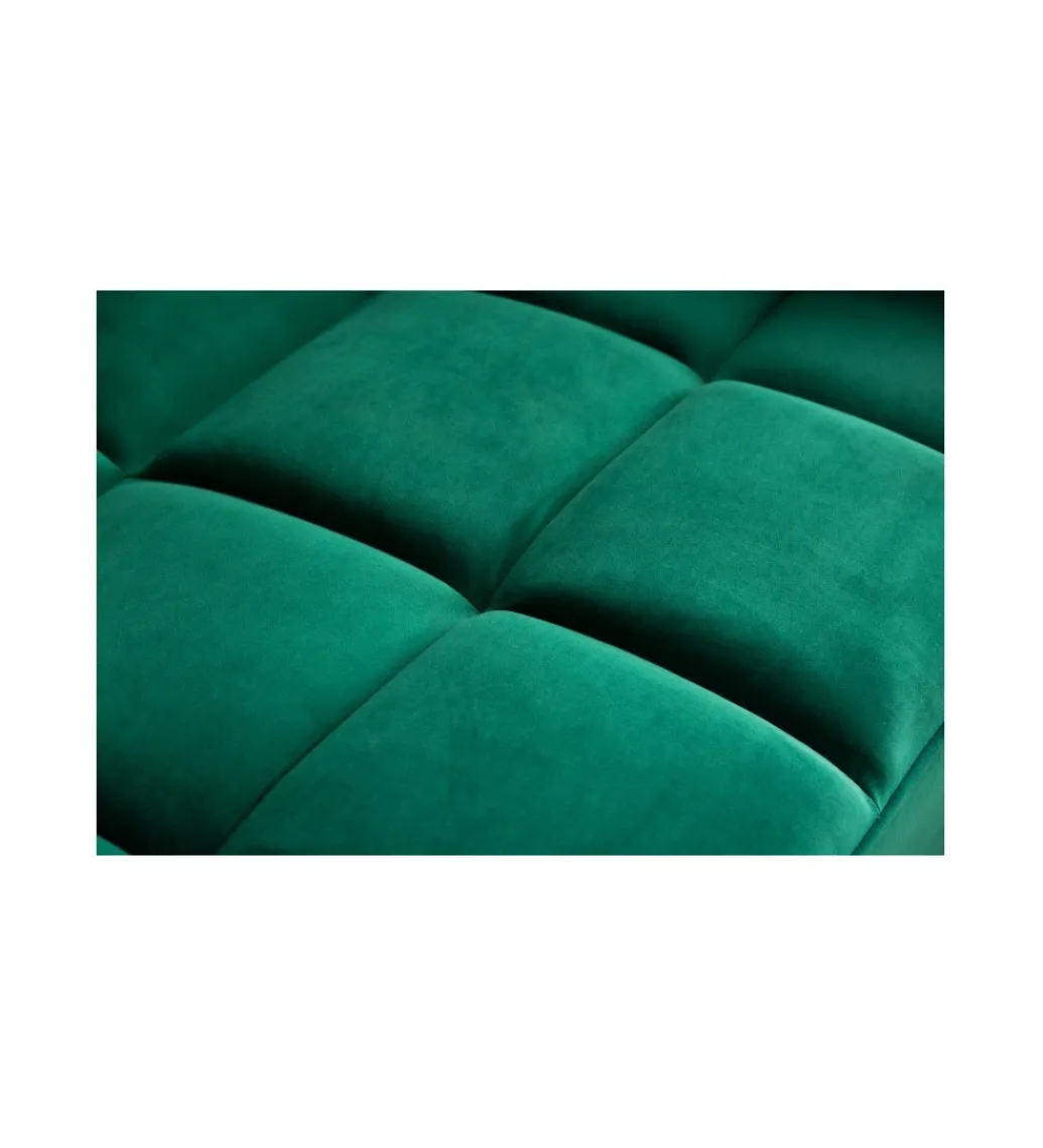 Sofa rozkładana OLIWIA 213 cm szmaragdowo-zielona*Invicta Interior Hot