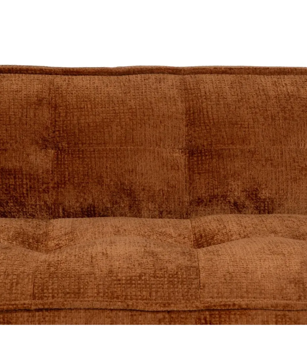 Sofa SIBARIS 218 cm ceglasta*DENZO New