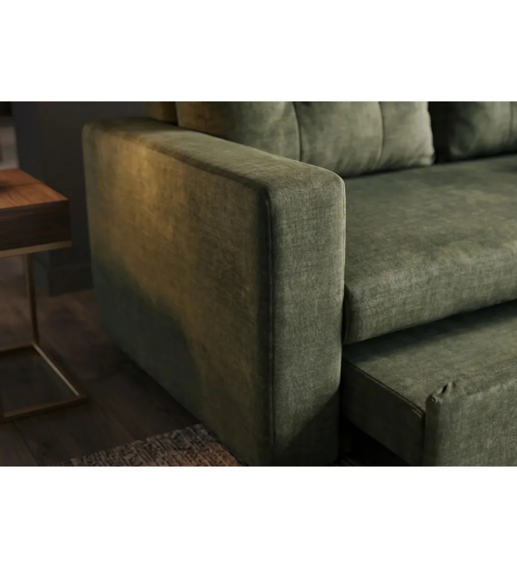 Sofa SMART 140 cm z funkcją spania zielony*Invicta Interior - przedsprzedaż Best
