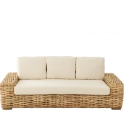 Sofa trzyosobowa BOHIM 215 cm rattan*J-Line Online