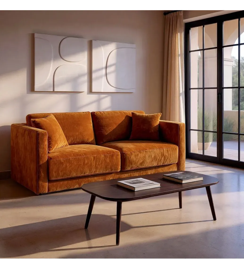 Sofa trzyosobowa MEFO 210 cm taupe*Zona-Design New