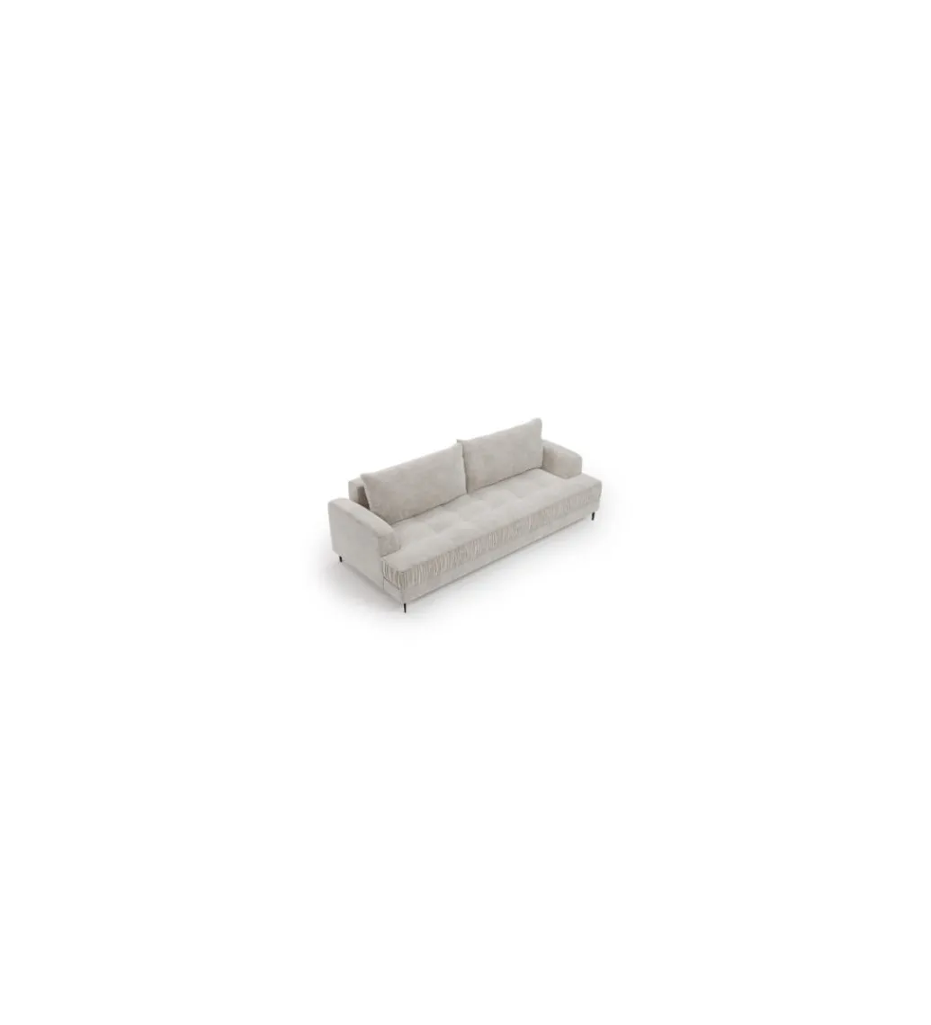 Sofa VELLO 238 cm z funkcją spania z pojemnikiem na pościel*Comforteo Online