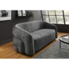 Sofa VOQUE 200 cm chenille szara*Invicta Interior Clearance