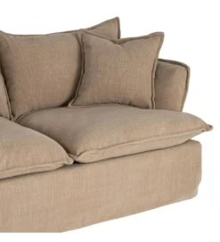Sofa ZAPLASO 181 cm beżowa*Zona-Design Hot