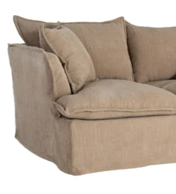 Sofa ZAPLASO 181 cm beżowa*Zona-Design Hot