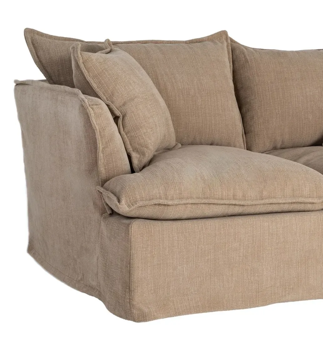 Sofa ZAPLASO 181 cm beżowa*Zona-Design Hot