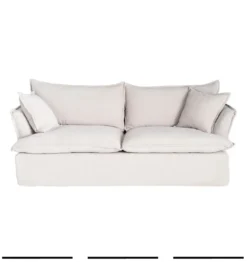 Sofa ZAPLASO 221 cm biała*Zona-Design Sale