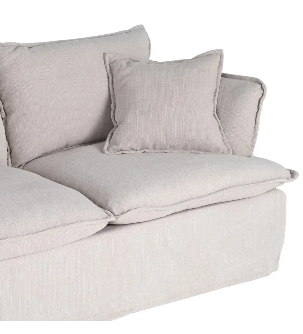 Sofa ZAPLASO 181 cm kremowa*Zona-Design Clearance