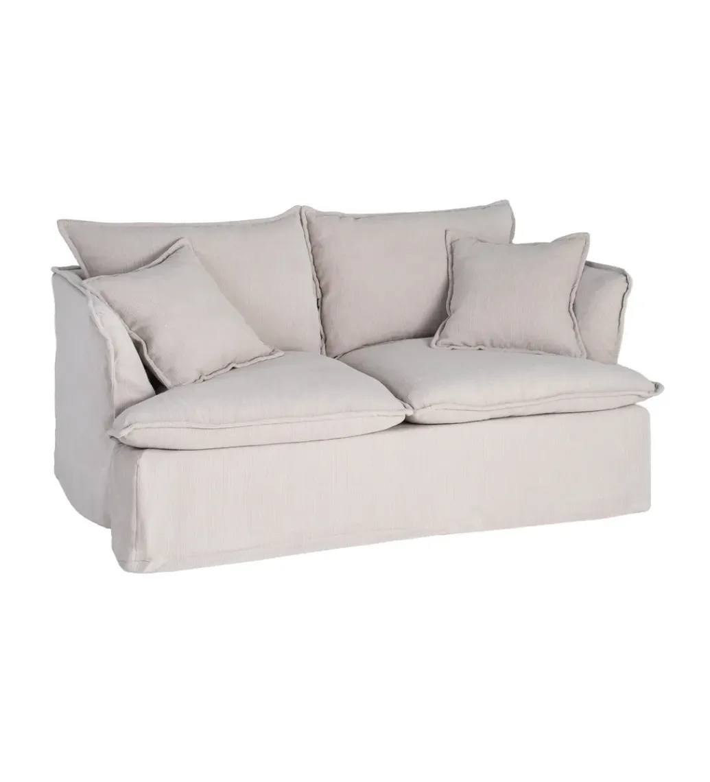 Sofa ZAPLASO 181 cm kremowa*Zona-Design Clearance