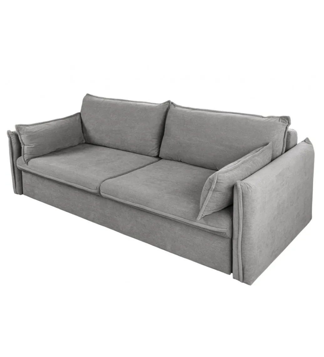Sofa z funkcją spania APARTMENT 215 cm szara*Invicta Interior Best