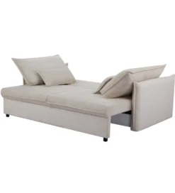 Sofa z funkcją spania APARTMENT 215 cm cord beżowy*Invicta Interior Outlet