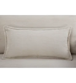 Sofa z funkcją spania APARTMENT 215 cm cord beżowy*Invicta Interior Outlet