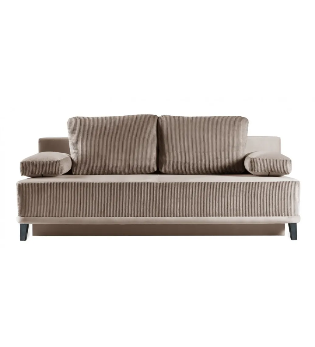 Sofa z funkcją spania ROSSO 200 cm beżowy*ZDLINNEO Hot