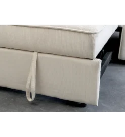 Sofa z funkcją spania SMART 180 cm cord beżowy*Invicta Interior - przedsprzedaż Hot