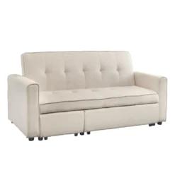 Sofa z funkcją spania SMART 180 cm cord beżowy*Invicta Interior - przedsprzedaż Hot