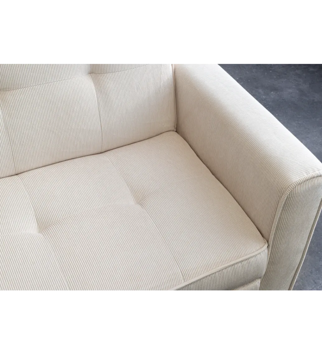 Sofa z funkcją spania SMART 180 cm cord beżowy*Invicta Interior - przedsprzedaż Hot