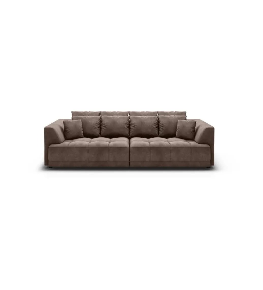 Sofa z funkcją spannia Big SofaTiga 302 cm z elektrycznie wysuwanym siedziskiem*Wersal Best