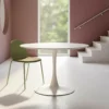 Stół AGARA 100 cm biały*Zona-Design Sale