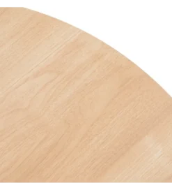 Stół AGARA 100 cm biały naturalny blat*Zona-Design New