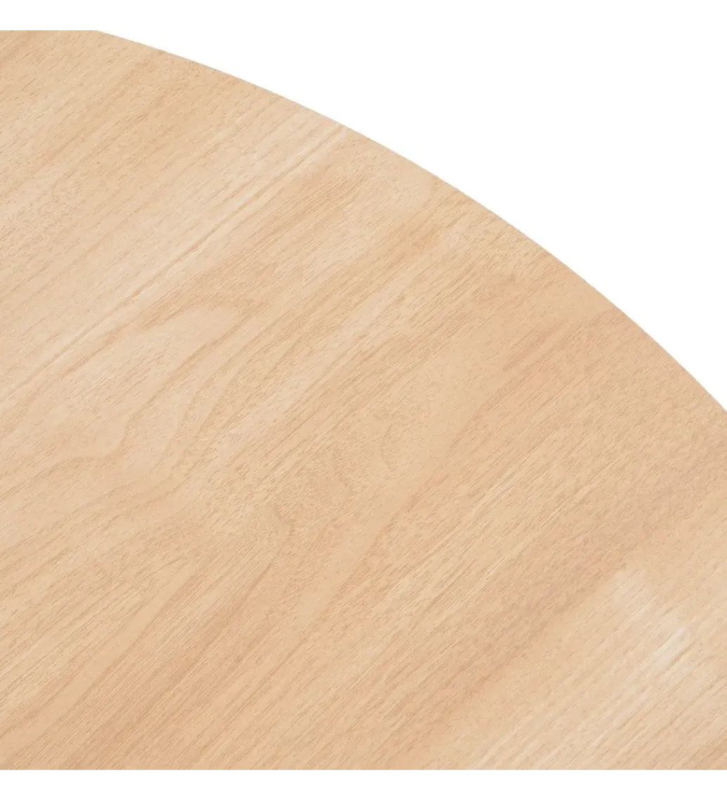Stół AGARA 100 cm biały naturalny blat*Zona-Design New