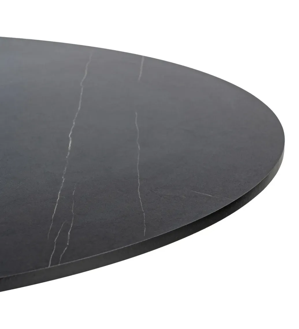 Stół AGARA 100 cm czarny*Zona-Design