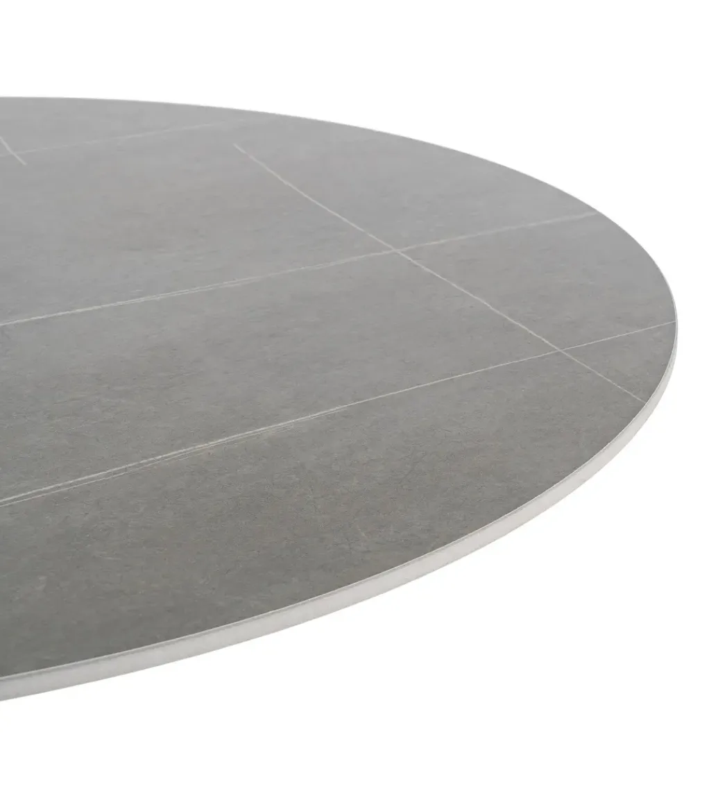 Stół AGAT 100 cm biały szary blat*Zona-Design