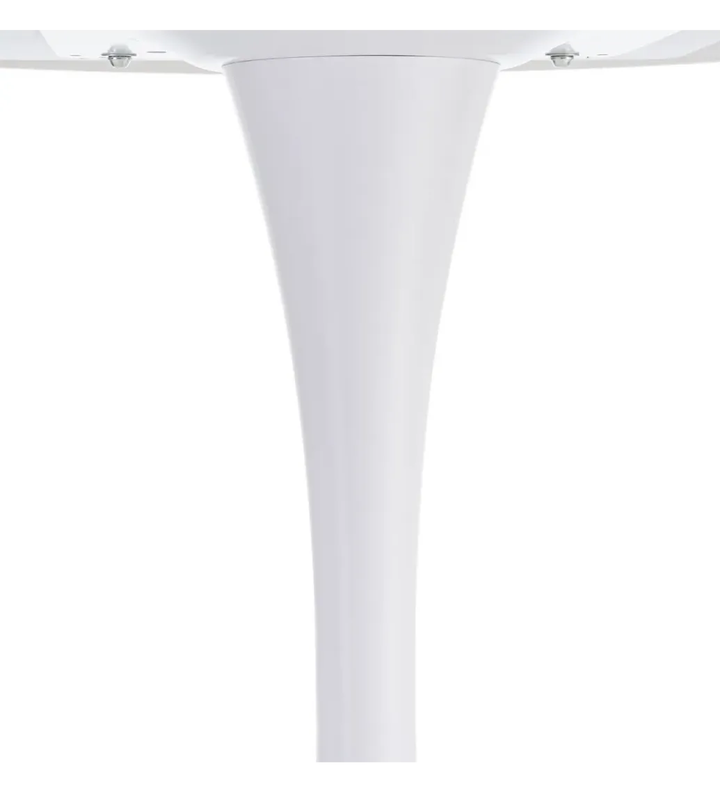 Stół AGAT 100 cm biały szary blat*Zona-Design