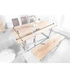 Stół ARKTYKA Mammut 180 cm drewno akcja honey*Invicta Interior Clearance