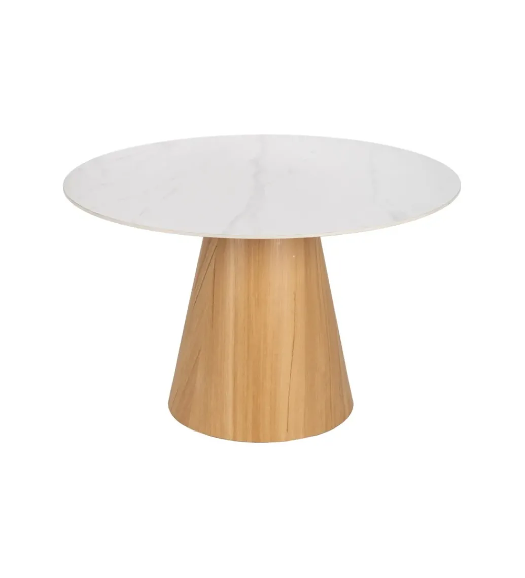 Stół ARPYK 120 cm naturalny blat ceramika*Zona-Design Online