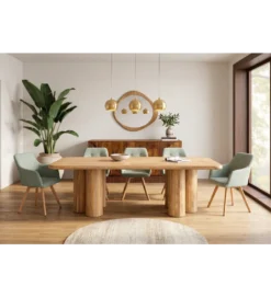 Stół ART DECO 240 cm drewno mango naturalny*Invicta Interior Online