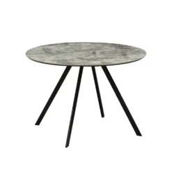 Stół ATELIER 100 cm kolor naturalnego kamienia szary*Invicta Interior Discount