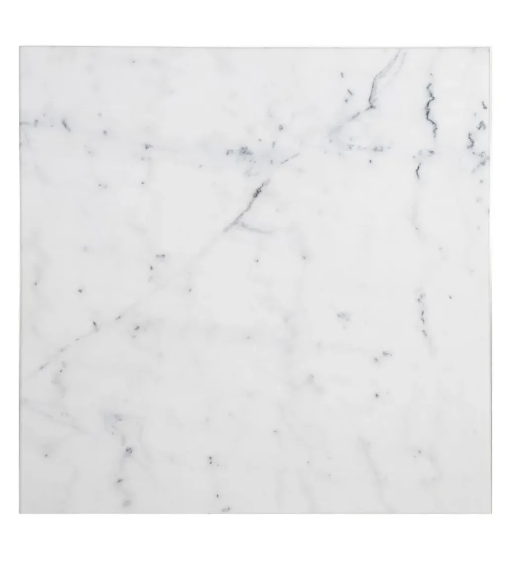 Stół AUESON 70 cm czarny blat w optyce marmuru*Zona-Design Hot