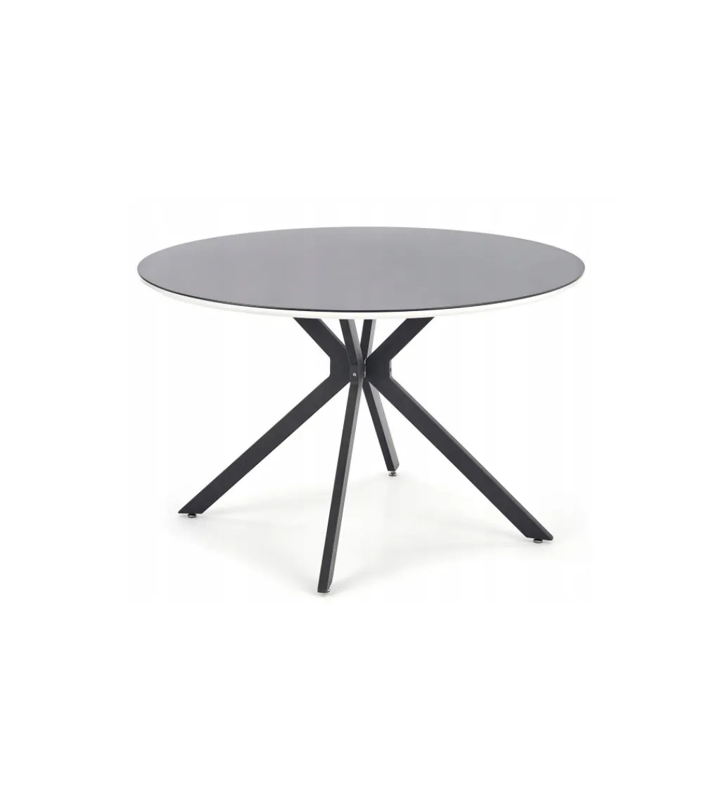 Stół AVELAR 120 cm czarny*Halmar Sale