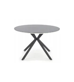 Stół AVELAR 120 cm czarny*Halmar Sale