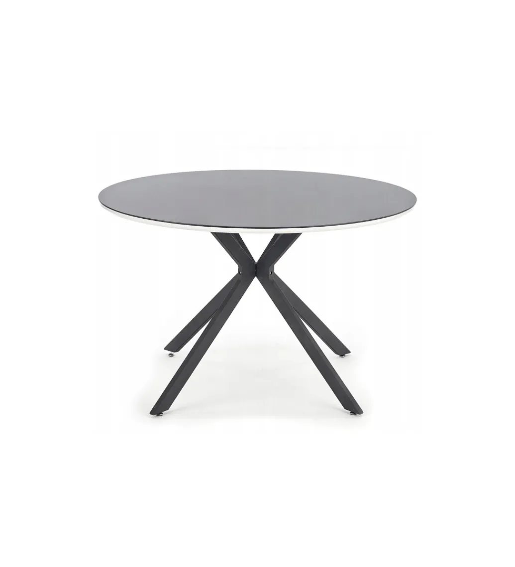 Stół AVELAR 120 cm czarny*Halmar Sale