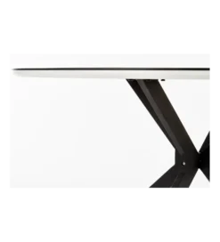 Stół AVELAR 120 cm czarny*Halmar Sale