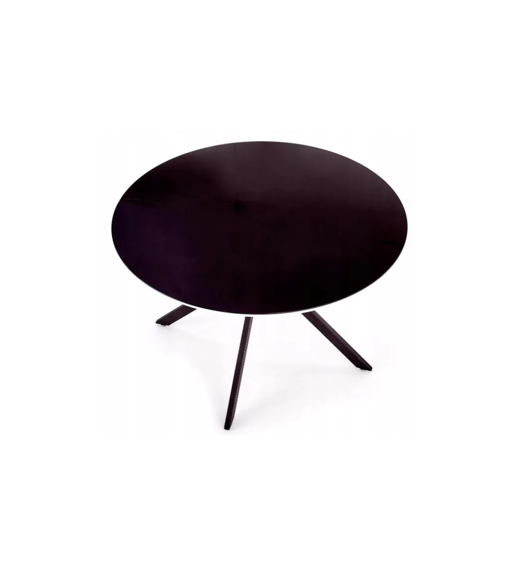 Stół AVELAR 120 cm czarny*Halmar Sale