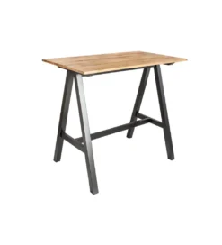 Stół barowy Castle 120 cm drewno dąb dziki*Invicta Interior - przedsprzedaż Clearance