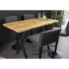 Stół barowy WILD 120 cm wygląd naturalnego dębu*Invicta Interior Best