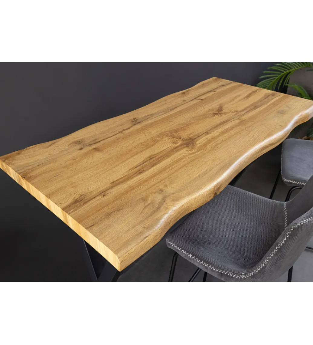 Stół barowy WILD 120 cm wygląd naturalnego dębu*Invicta Interior Best